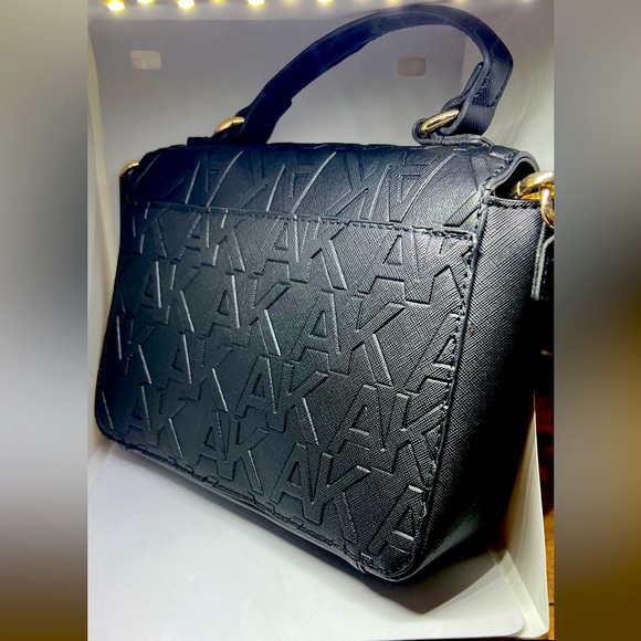 Anne Klein Black Purse - Picture 2 of 9